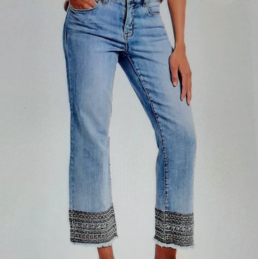 Flamingals Crop Jeans